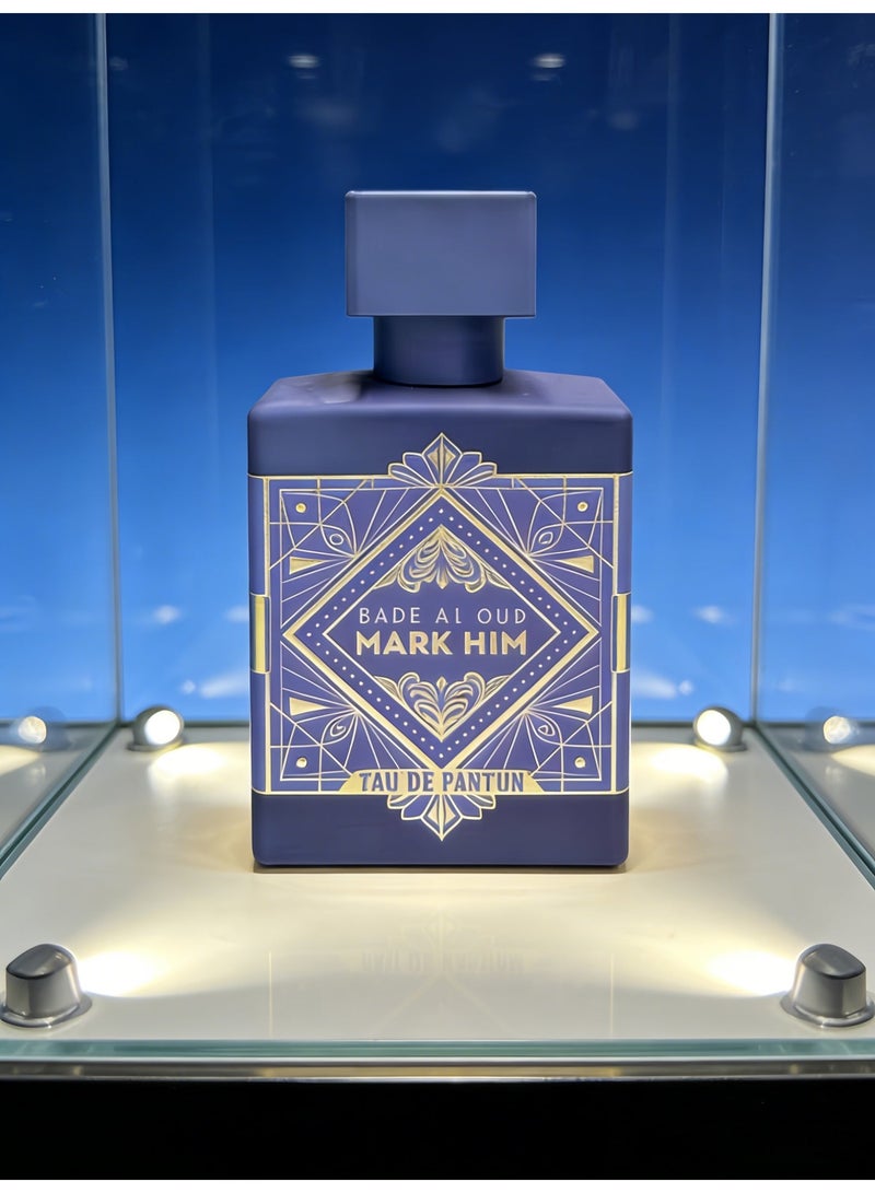 MARK HIM Blue BADE AI OUD POUR HOMMEEAU DE PARFUM 50ML - Image 2